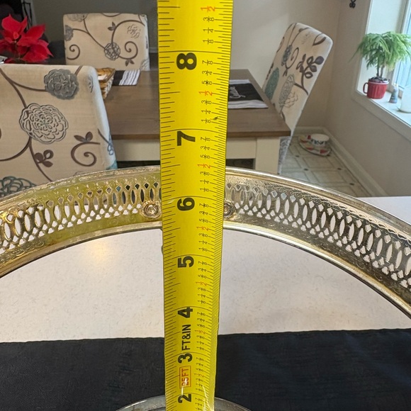 Vintage Silver- Plated Chafing Dish Without Glass Dish , Low Price - Picture 10 of 11